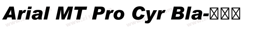 Arial MT Pro Cyr Bla字体转换 Arial MT Pro Cyr Bla字体转换